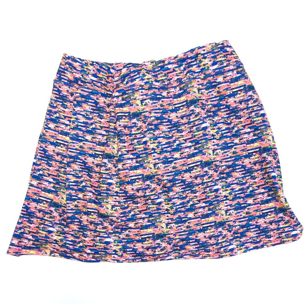 Zelos Size Small Tennis Skort Pink Blue Multicolor Shorts Athletic Skirt Size S